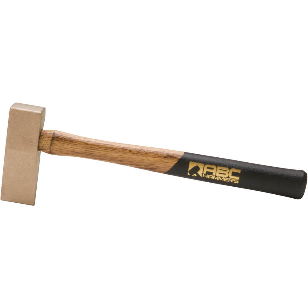 Cut-Off Hammer, Bronze/Copper, 2.5 lbs, 12 Inch Wood Handle