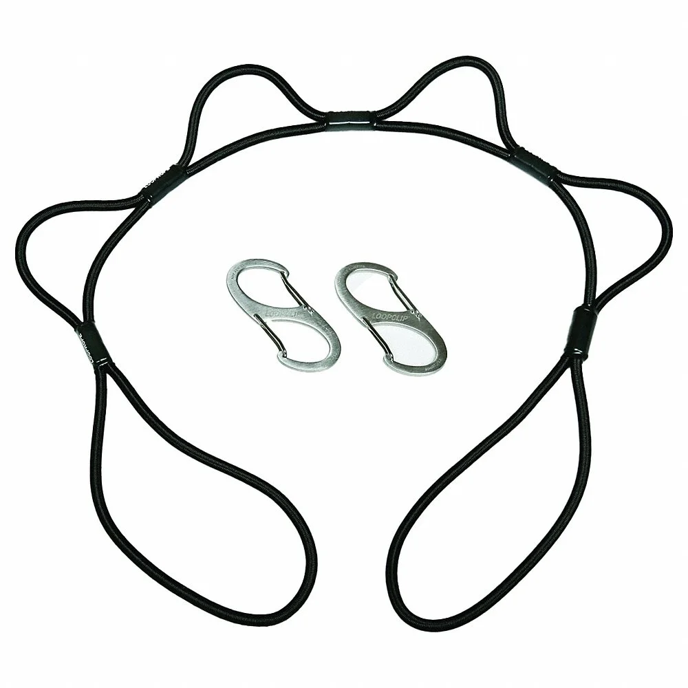 ABILITY ONE 4020-01-625-7190 Bungee Cord, Polypropylene/Rubber, 36 Inch Bungee Length, 1/4 Inch Bungee Width, Black | CN7YGT 53YH85