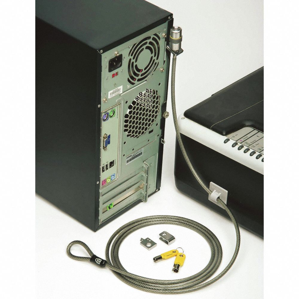 Steel Cable Lock, Size 9/64 Inch