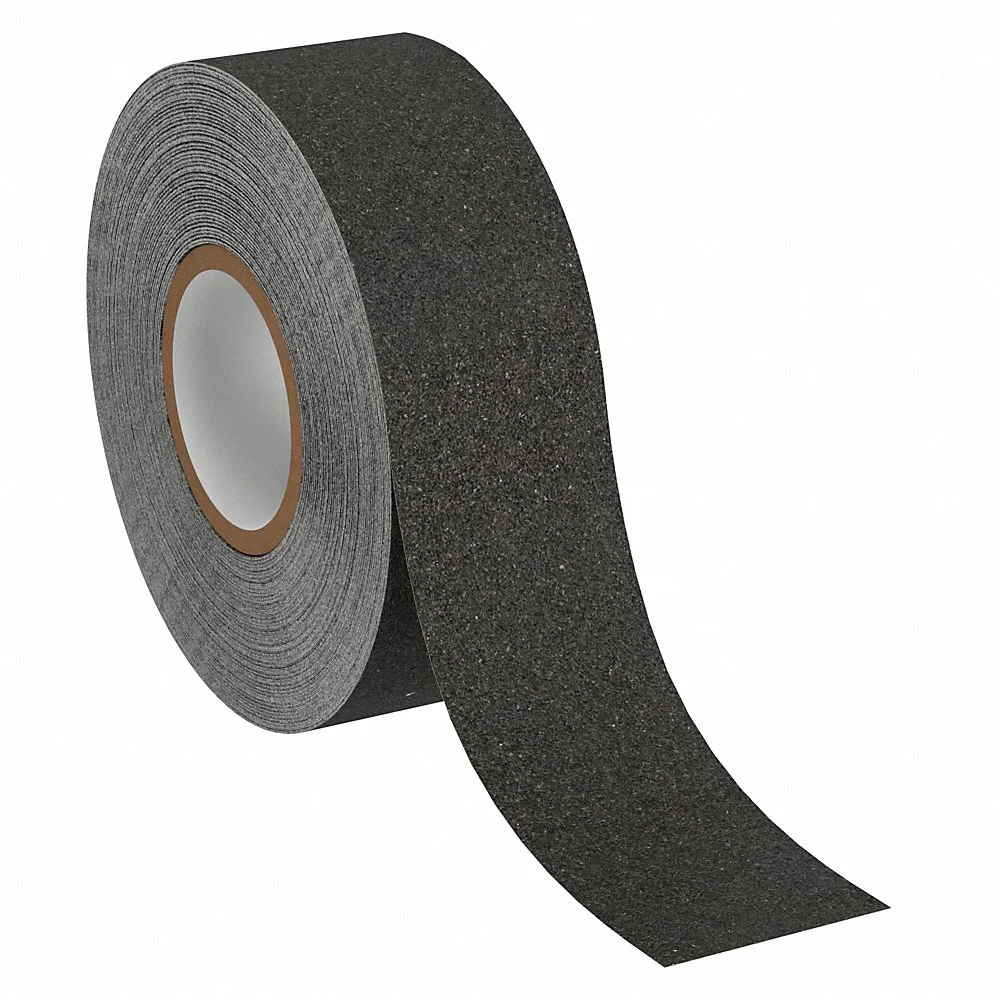 ABILITY ONE 7220-01-648-1007 Anti-Slip Tape, Coarse, 60 Grit Size, Solid, Black, 6 Inch X 60 Ft, 28 Mil Thick | CN7YDN 52CA68