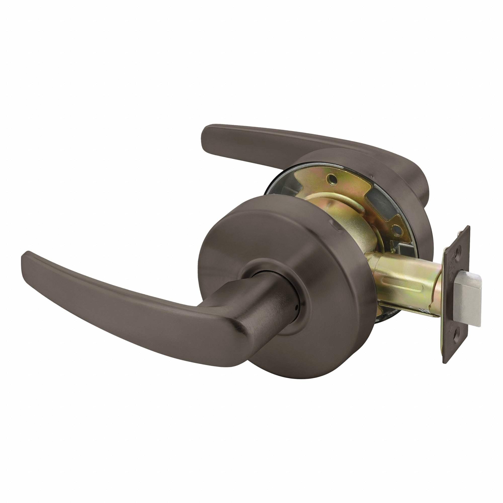 YALE 4601LN MO 613E Door Lever Lockset, Grade 2, Dark Bronze, Keyed Different | CV3XEC 56HJ01