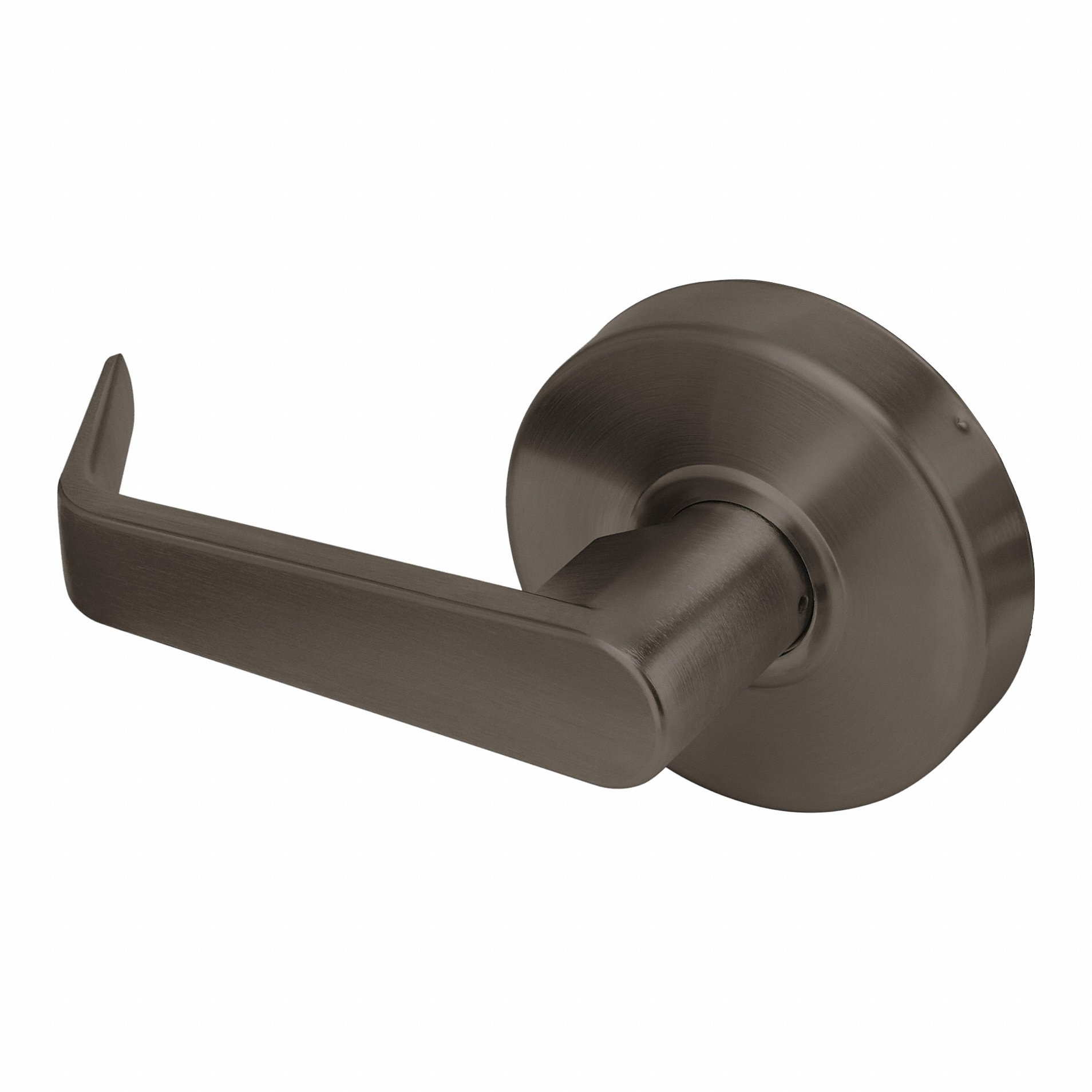 YALE 4655LN AU 613E Door Lever Lockset, Grade 2, Dark Bronze, Not Keyed | CV3XED 56HJ57