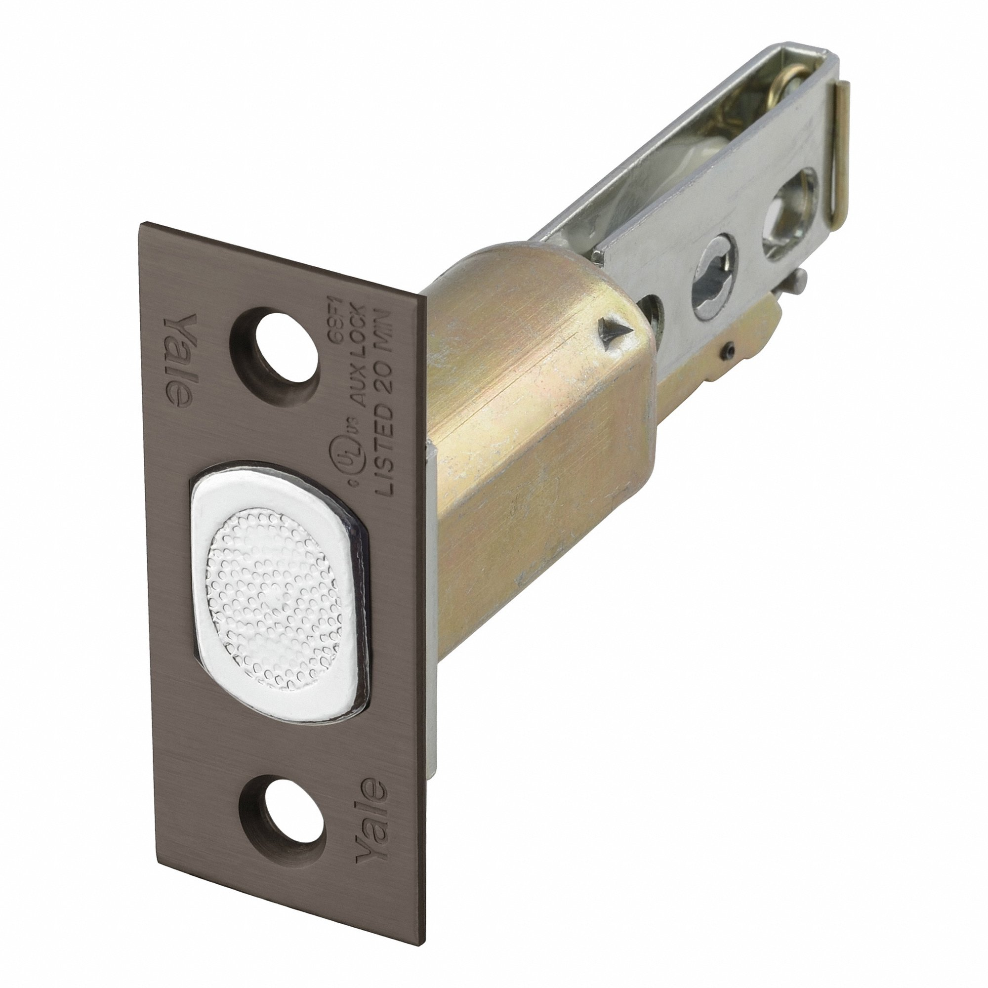 YALE D38 613E Deadbolt, 2, Dark Bronze, Not Keyed | CV3WYF 56HJ21