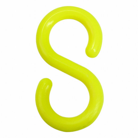 S-Hook, Tag Hanging Accessory, 2 13/16 Inch Length x 1 1/2 Inch Width, Silver