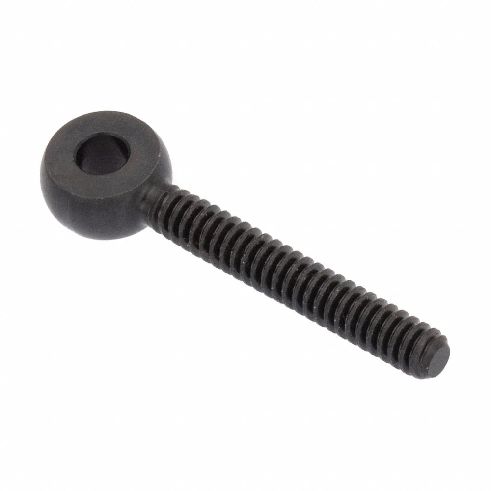 Fixed Rod End, 1/8 Inch ID, 5/16 Inch Outside Dia, 5/32 Inch Thickness, Black Oxide Steel
