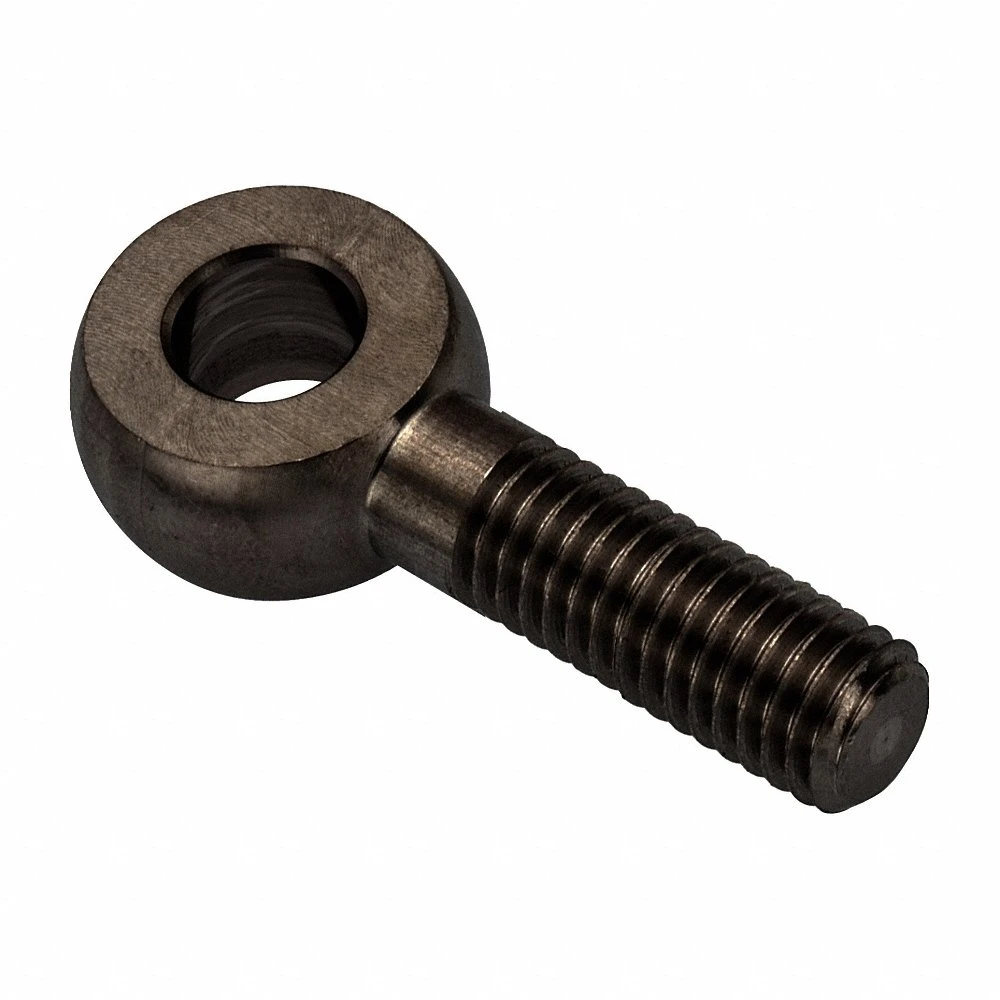 Fixed Rod End, 5/32 Inch ID, 5/16 Inch Outside Dia, 3/16 Inch Thickness, Black Oxide Steel