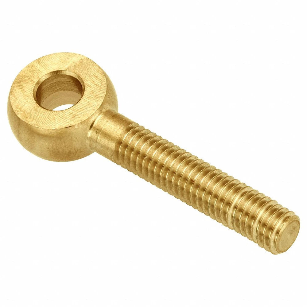 Fixed Rod End, 5 mm ID, 12 mm Outside Dia, 6 mm Thickness, Plain Brass