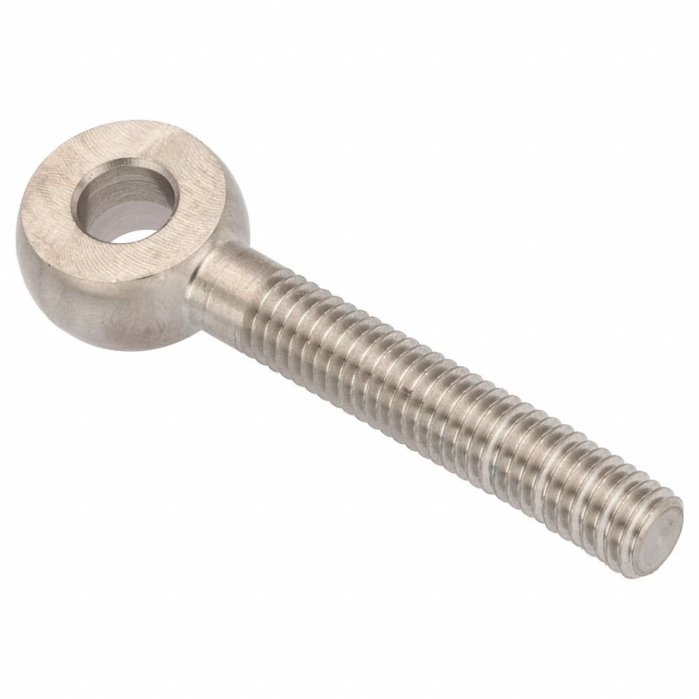 Fixed Rod End, 5 mm ID, 12 mm Outside Dia, 6 mm Thickness, Plain Stainless Steel