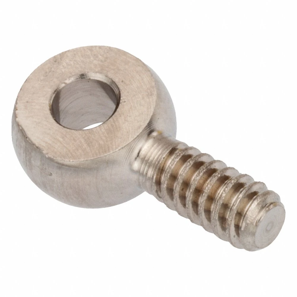 Fixed Rod End, 6 mm ID, 14 mm Outside Dia, 7 mm Thickness, Plain Stainless Steel