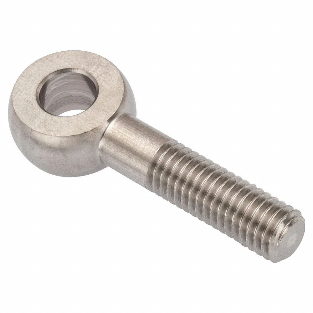 Fixed Rod End, 8 mm ID, 18 mm Outside Dia, 9 mm Thickness, Plain Stainless Steel