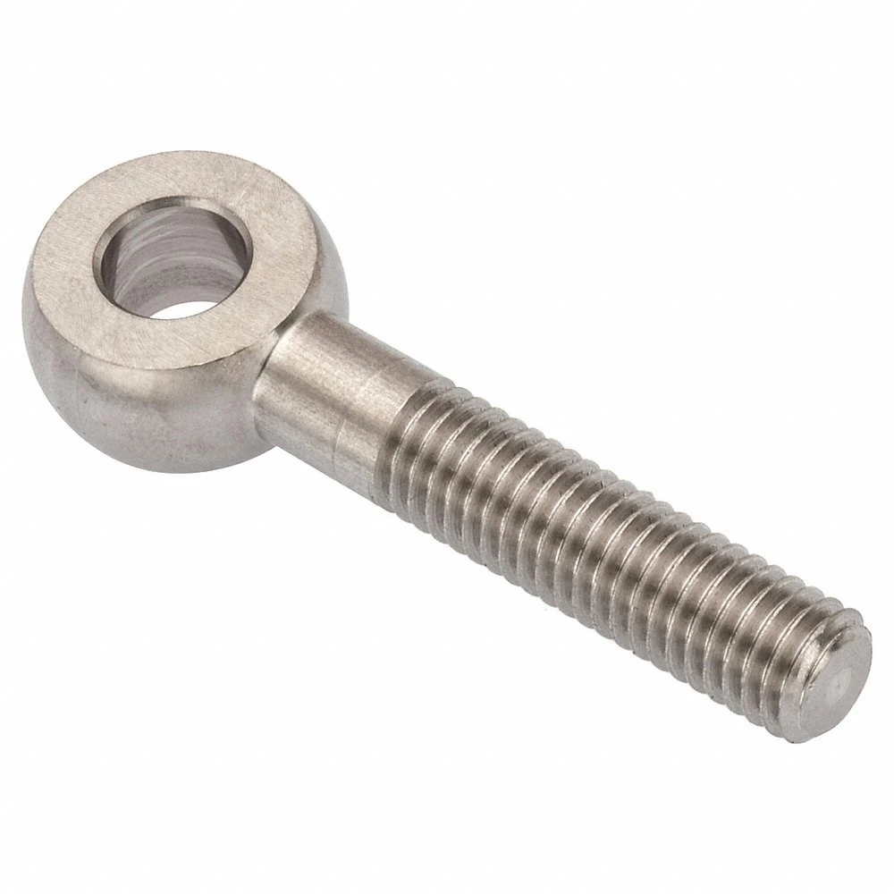 Fixed Rod End, 8 mm ID, 18 mm Outside Dia, 9 mm Thickness, Plain Stainless Steel