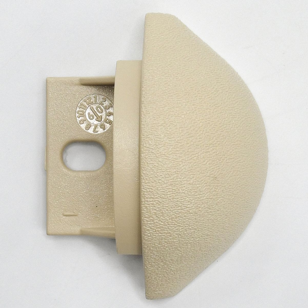 ACROVYN BG30CAP102N End Cap, Desert Sand, 1-13/16 x 2-3/4 x 5/64 Inch Size | CF2HWK 55LW81