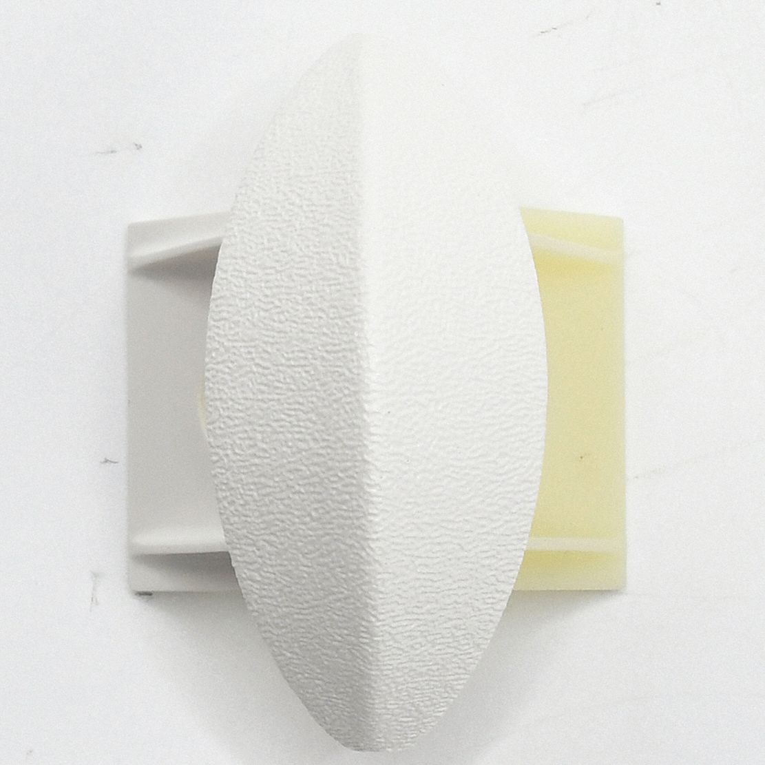 ACROVYN FR225OS949N End Cap, White, 3/4 x 2-1/4 x 5/64 Inch Size | CF2HMQ 55MD05