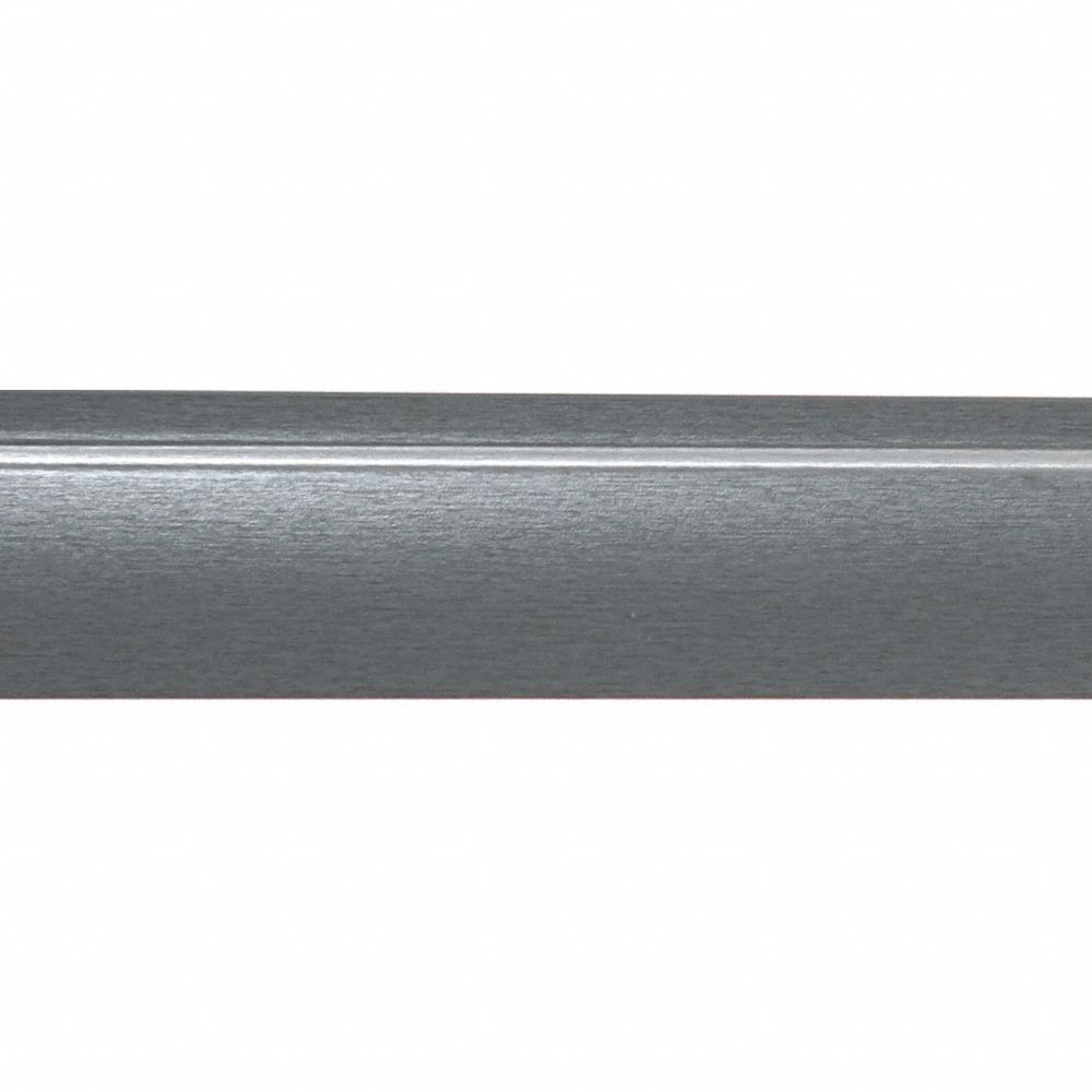 ACROVYN HRB20410N Handrail, Crash Rail, Silver | CF2BBB 55LU54