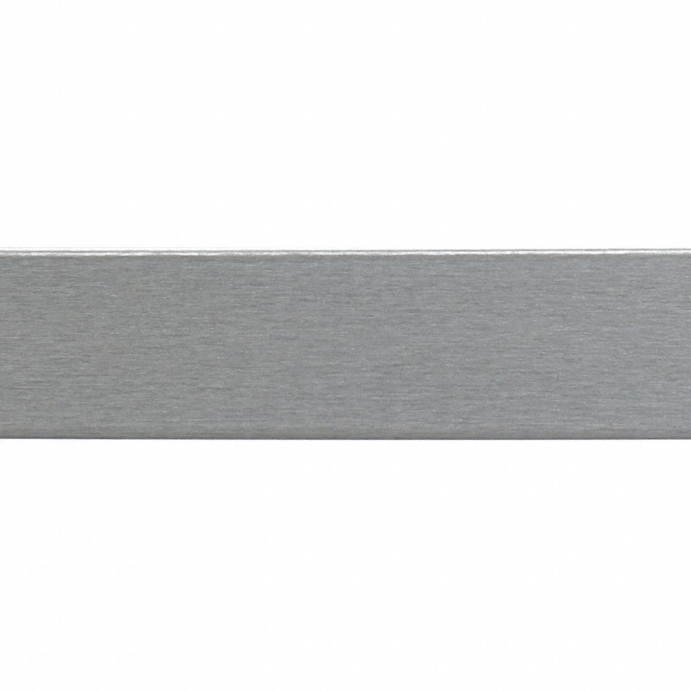 ACROVYN SCR40410N Crash Rail, Silver, 240 Inch Length, 4 Inch Height, 5/64 Inch Thick | CF2KFY 55LU89