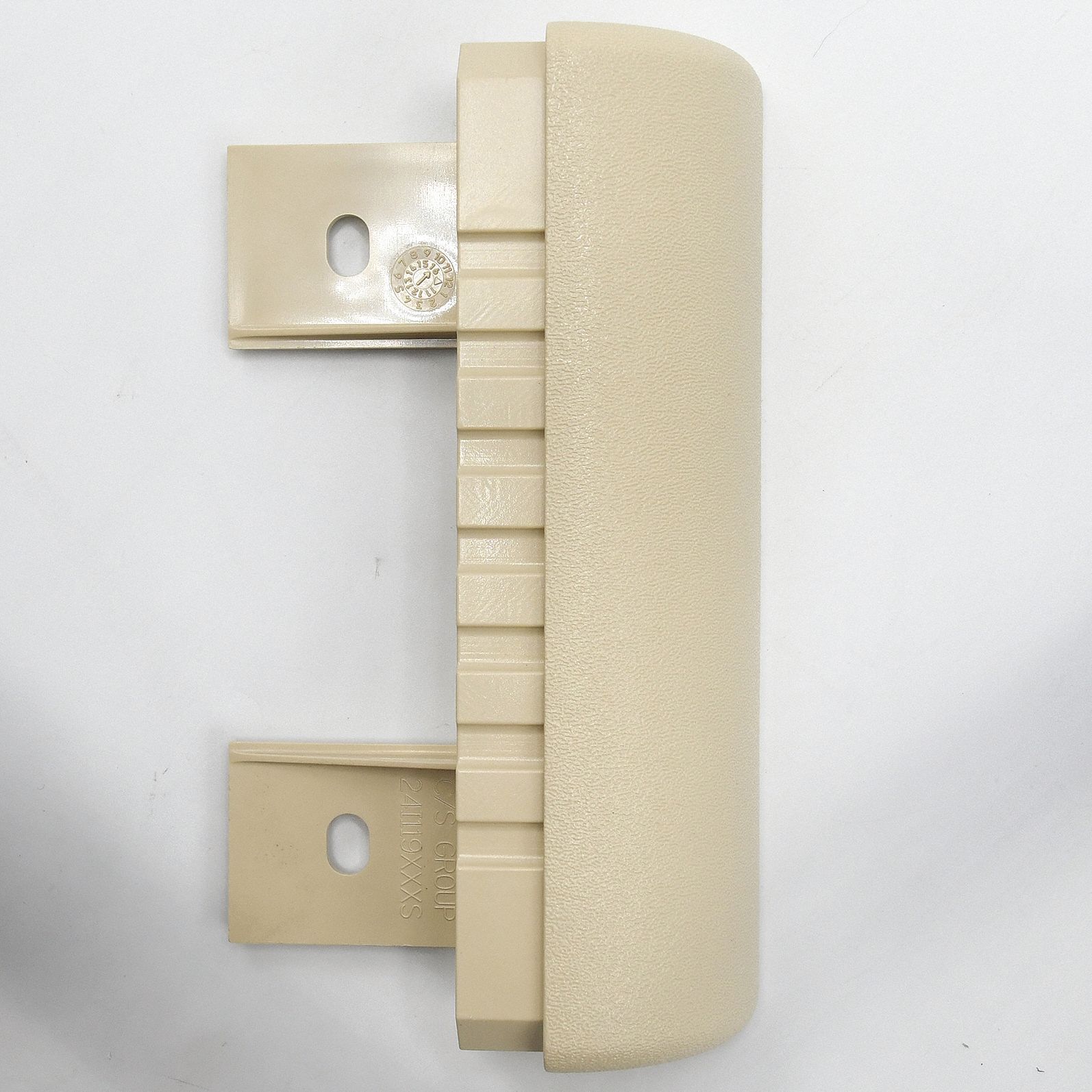 ACROVYN SCR48MCAP102N End Cap, Desert Sand, 1-1/4 x 4 x 5/64 Inch Size | CF2HWQ 55LW72