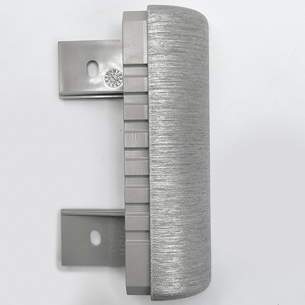 ACROVYN SCR48MCAP410N End Cap, Silver, 1-1/4 x 6 x 5/64 Inch Size | CF2HPA 55LU96