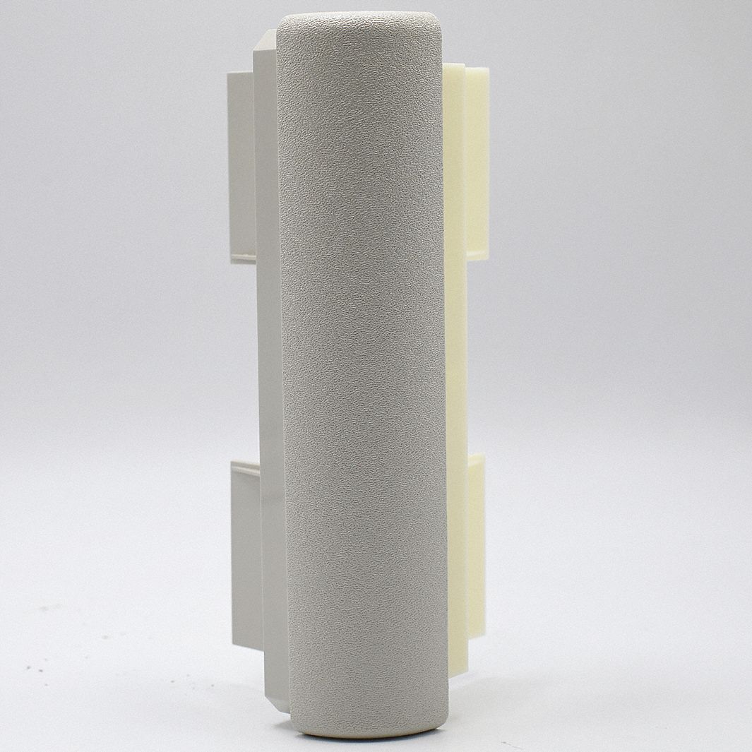 ACROVYN SCR64MOS262N End Cap, Driftwood, 1-1/4 x 6 x 5/64 Inch Size | CF2HVZ 55LY55