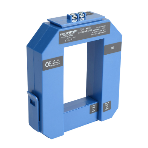 AC Current Transformer, Split Core, 800A Primary, 5A Secondary