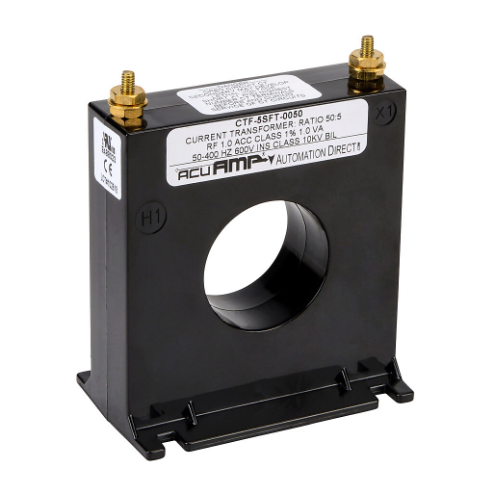 AC Current Transformer, Solid Core, 50A Primary, 5A Secondary