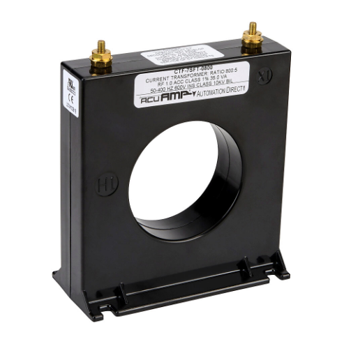 AC Current Transformer, Solid Core, 800A Primary, 5A Secondary