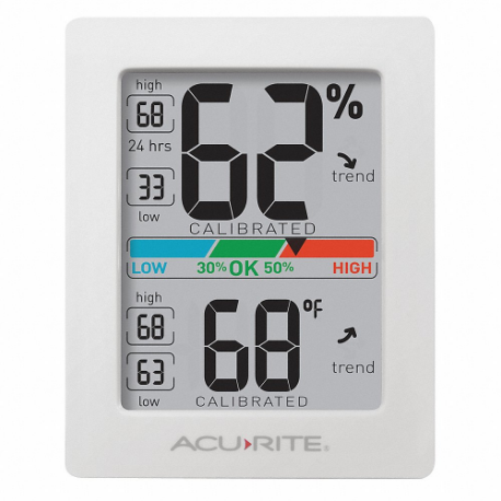 ACURITE 01083M Wireless Weather Station, Indoor, -4 Deg to 158 Deg F/-20 Deg to 70 Deg C, 1% to 99% | CN8BNE 53DP91