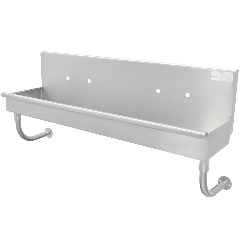 ADVANCE TABCO 19-18-120-ADA Multiwash Hand Sink, Wall Mounted, 120 X 19-1/2 X 25-1/2 Inch Size | CD7NEQ