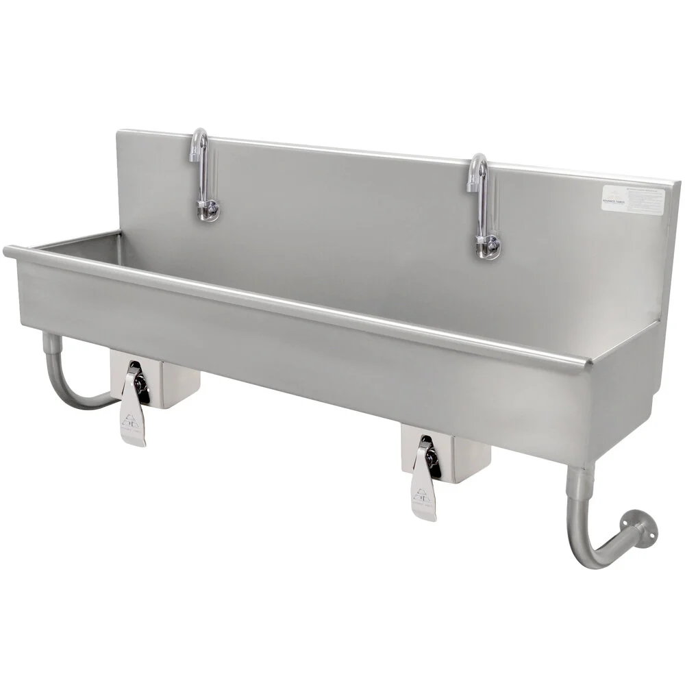 ADVANCE TABCO 19-18-23KV Multiwash Hand Sink, Wall Mounted, 23 X 19-1/2 X 28-1/2 Inch Size | CD7NEZ