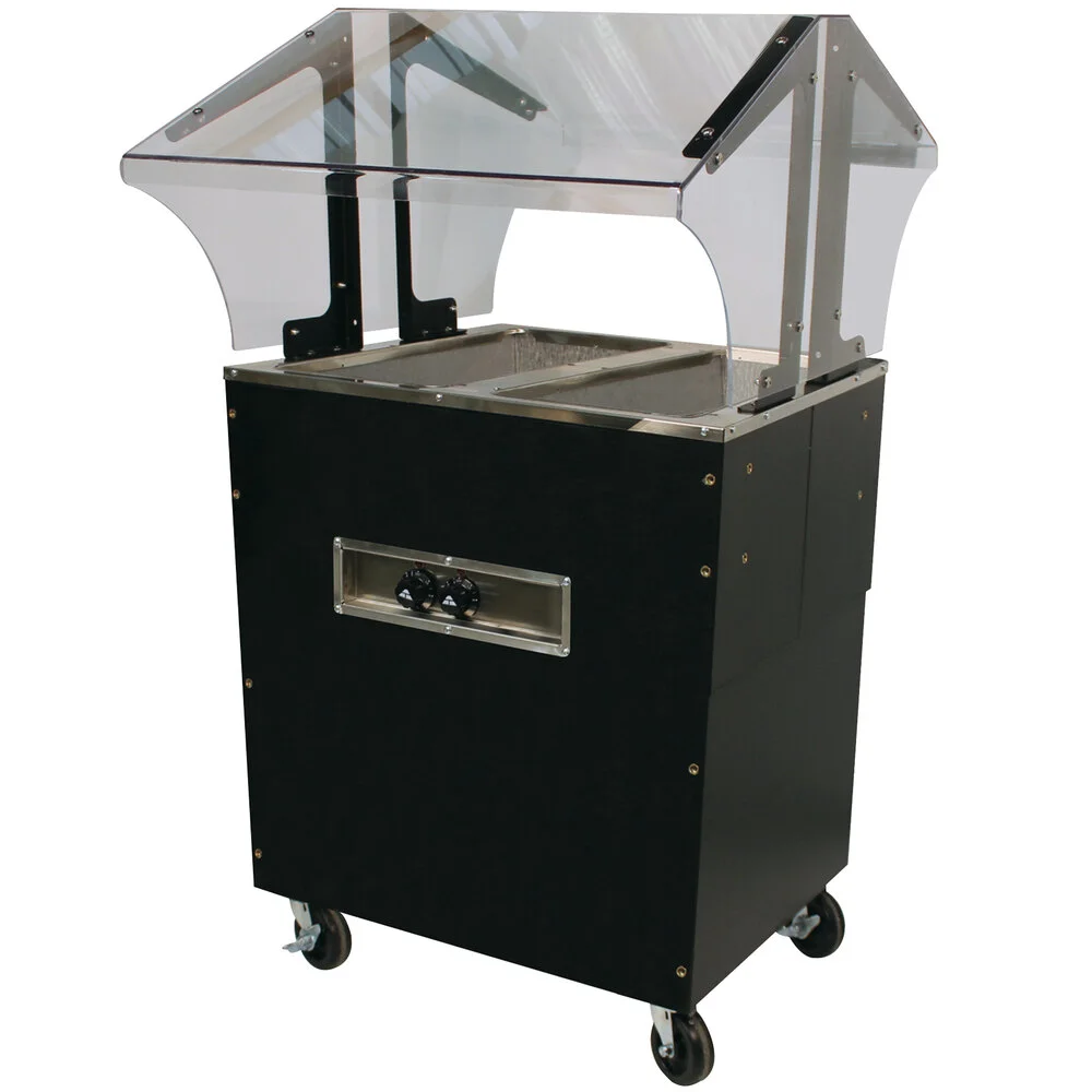 ADVANCE TABCO B2-120-B-SB Portable Hot Food Buffet Table, Electric, 31-13/16 X 35 X 53 Inch Size | CD7PUU