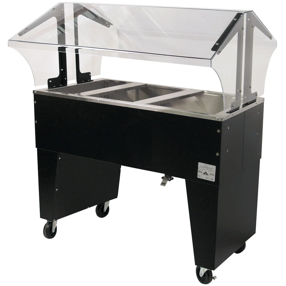 ADVANCE TABCO B3-CPU-B Ice Cooled Portable Food Buffet Table, 47-1/8 X 35 X 53 Inch Size | CD7PVM