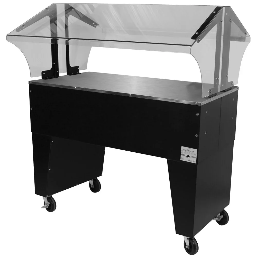 ADVANCE TABCO B3-STU-B Portable Solid Top Buffet Table, 47-1/8 X 35 X 53 Inch Size, Ss Solid Top | CD7PVP