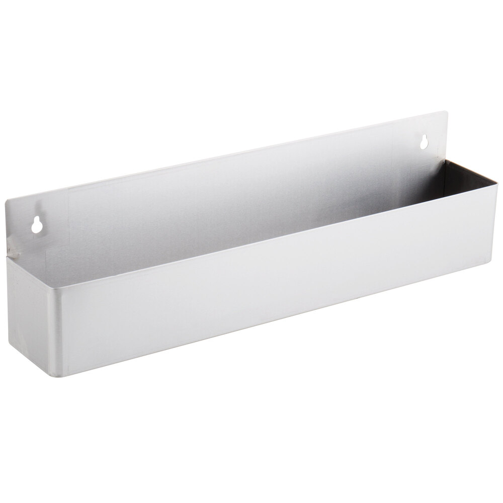 ADVANCE TABCO BK-2 Speed Rail, Single Tier, 24 X 4-1/8 X 6-1/2 Inch Size, 4-6 Bottle Cap., Ss | CD7PYZ