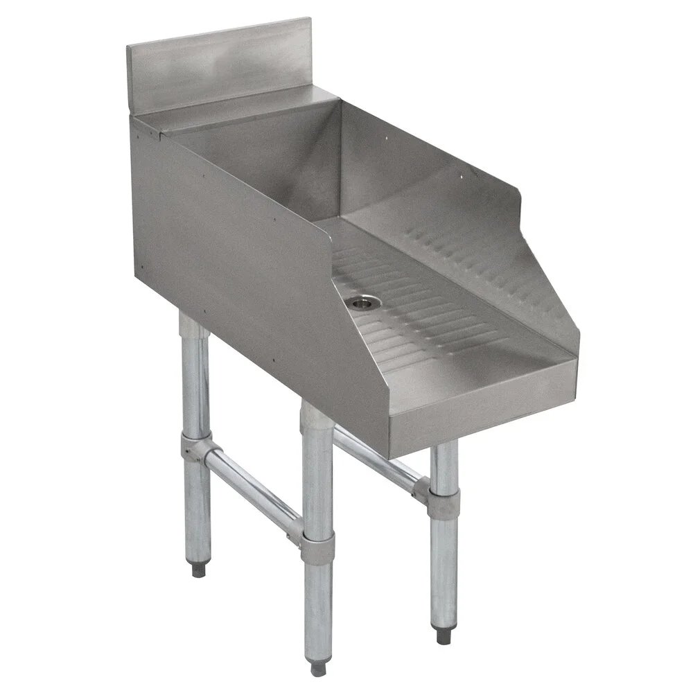 ADVANCE TABCO CR-GS-12 Recessed Drainboard, Underbar, 12 X 21 X 33 Inch Size | CD7QKL