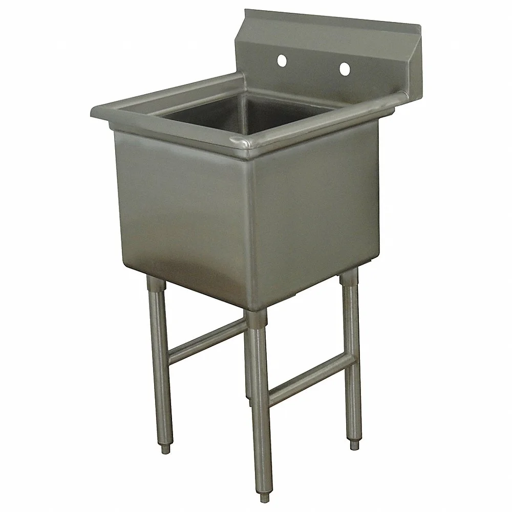 ADVANCE TABCO FC1-2424-X Scullery Sink Without Faucet 29 Inch Length | AA3TAB 11U363