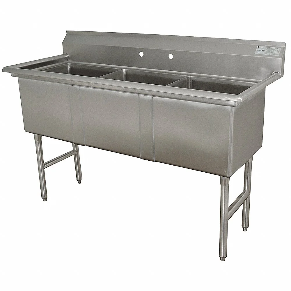ADVANCE TABCO FC-3-1515 Scullery Sink Splash Stainless Steel | AF9EHF 29VK71