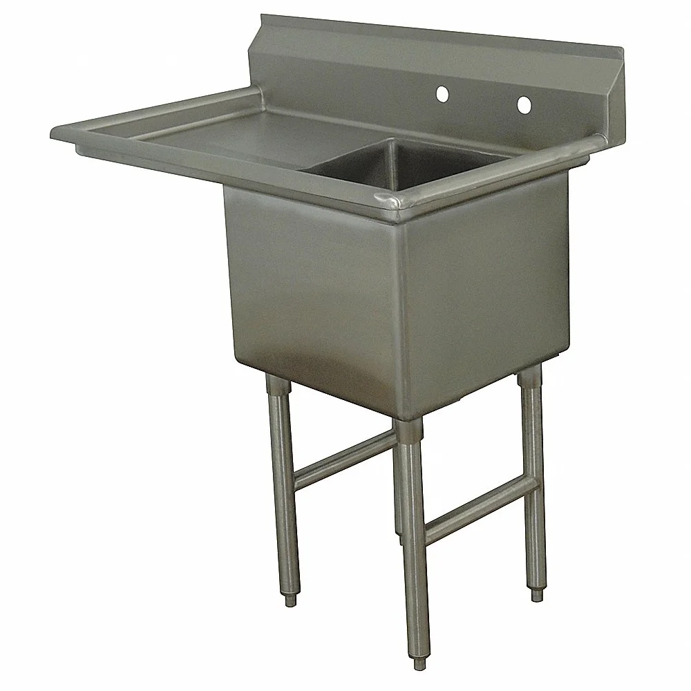 ADVANCE TABCO FC1-2424-24L-X Scullery Sink Stainless Steel 30 Inch Width | AA3TAC 11U364