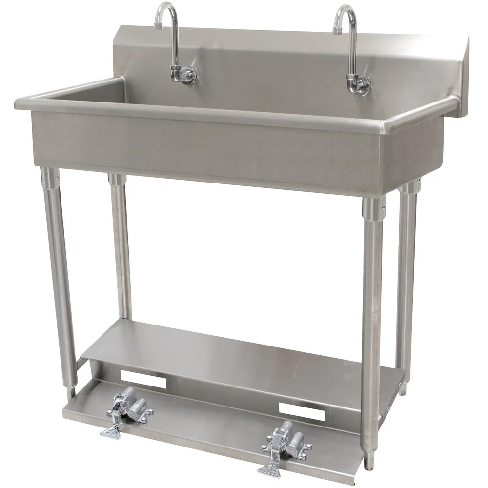 ADVANCE TABCO FS-WM-120FV Multiwash Hand Sink, Wall Mounted, 120 X 19-1/2 X 42-1/2 Inch Size | CD7UKH