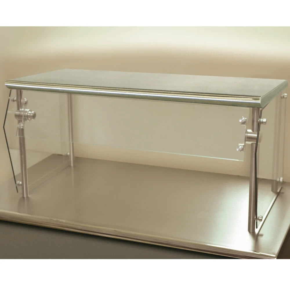 ADVANCE TABCO NSG-12-108 Food Shield, 108 X 12 X 18 Inch Size, Ss Top Shelf | CD7WPG