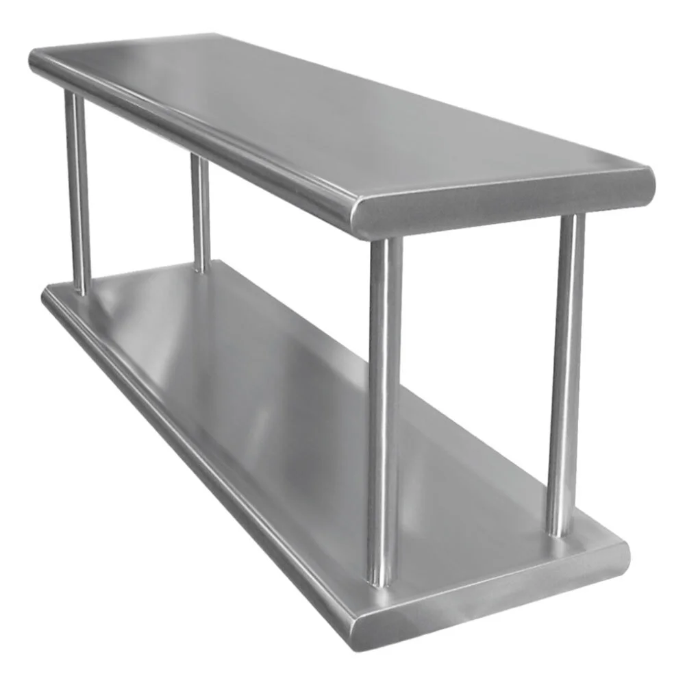 ADVANCE TABCO PA-18-60-2 Pass-Thru Shelf, Double Tier, 60 X 18 Inch Size 18/430 Ss | CD7WXR