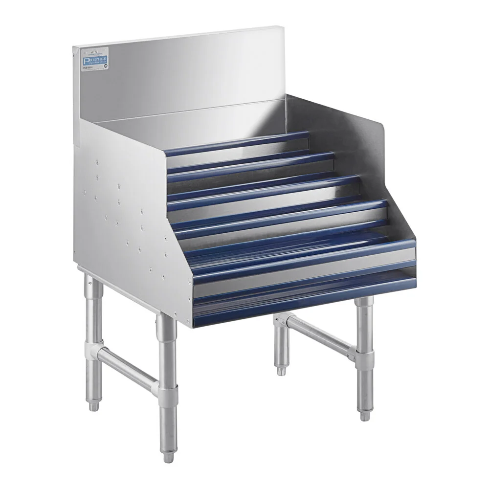 ADVANCE TABCO PLD-2524 Liquor Bottle Display Unit, 24 X 25 X 36 Inch Size, 30 Bottle Cap., Ss | CD7WZH