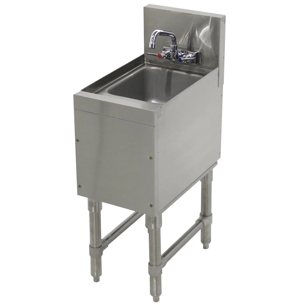 ADVANCE TABCO PRHS-19-12 Prestige Hand Sink, Underbar, 12 X 20 X 36 Inch Size | CD7XJJ