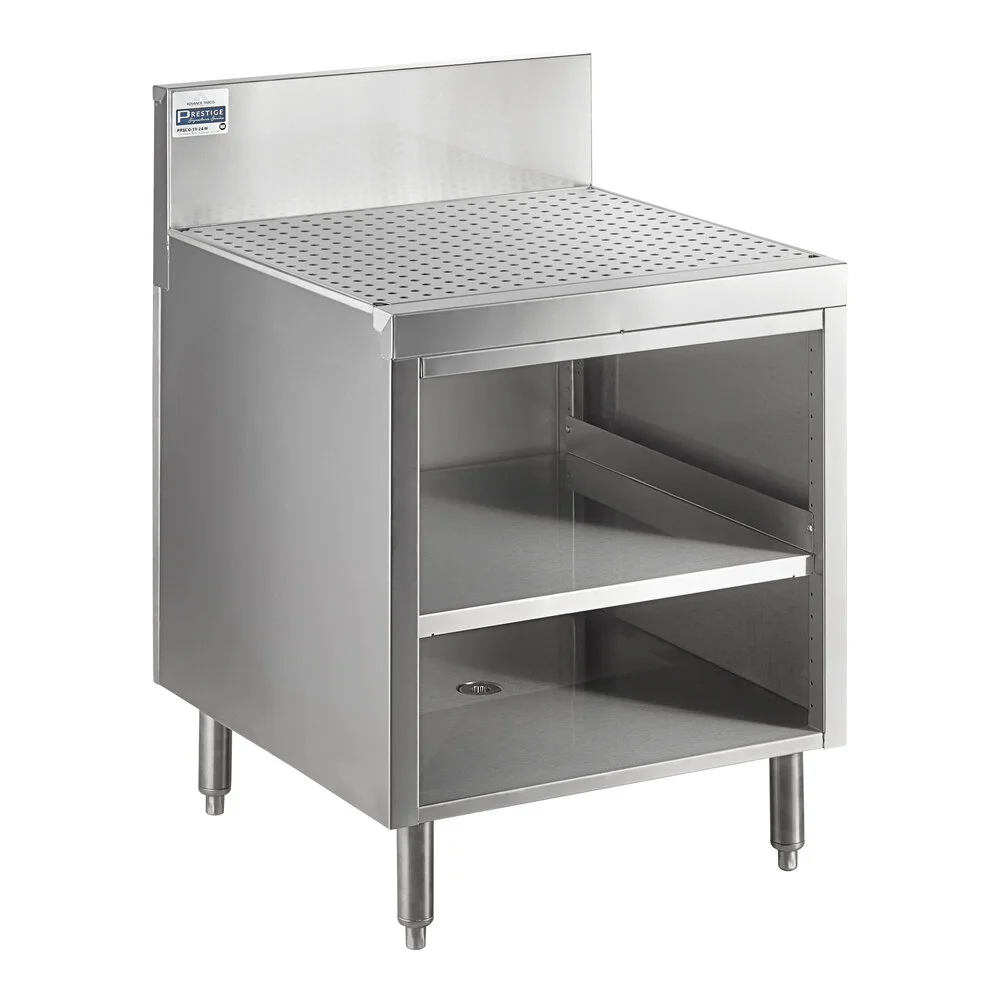 ADVANCE TABCO PRSCO-19-24-M Underbar Drainboard Cabinet, Open Front, 24 X 25 X 36 Inch Size | CD7XPK