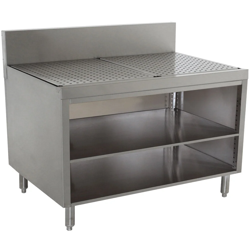 ADVANCE TABCO PRSCO-19-42-M Underbar Drainboard Cabinet, Open Front, 42 X 25 X 36 Inch Size | CD7XPR