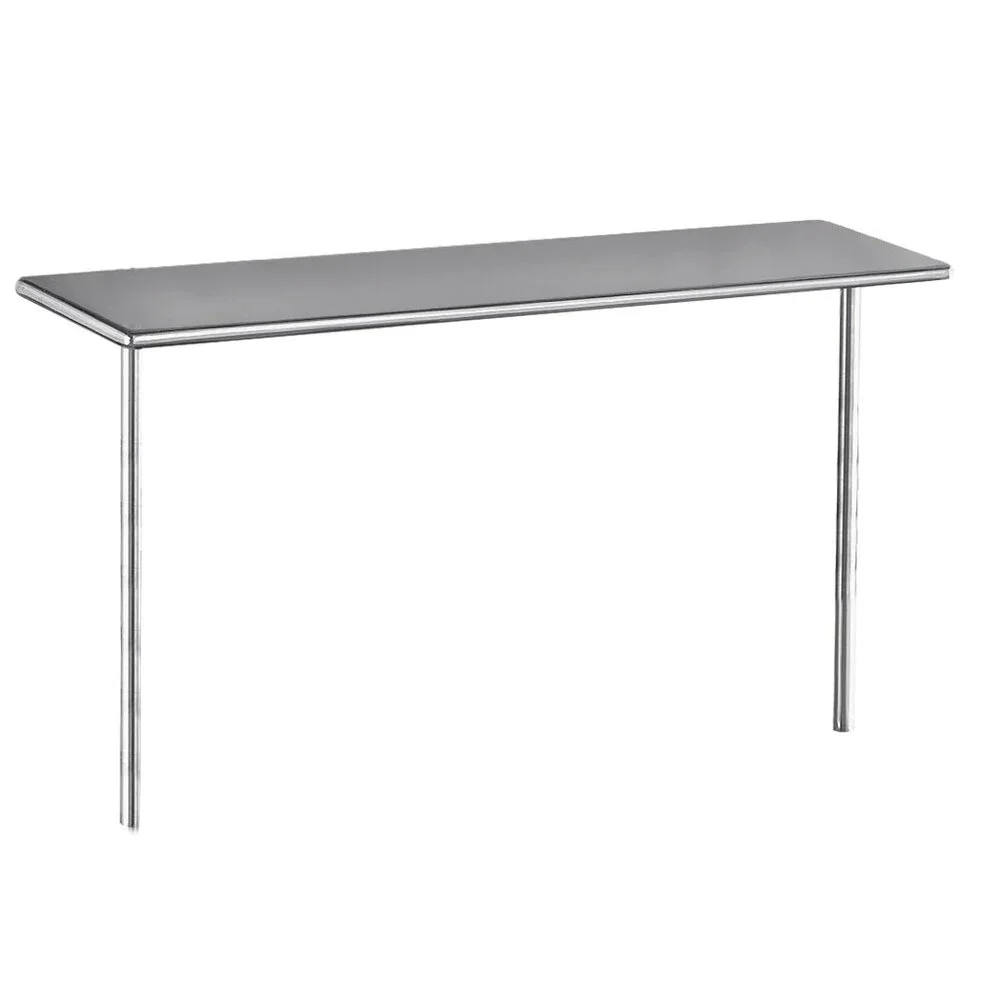 ADVANCE TABCO PT-15-132 Overshelf, Table Mounted, Single, 132 X 15 Inch, Ss, Mid-Mounted | CD7XXH