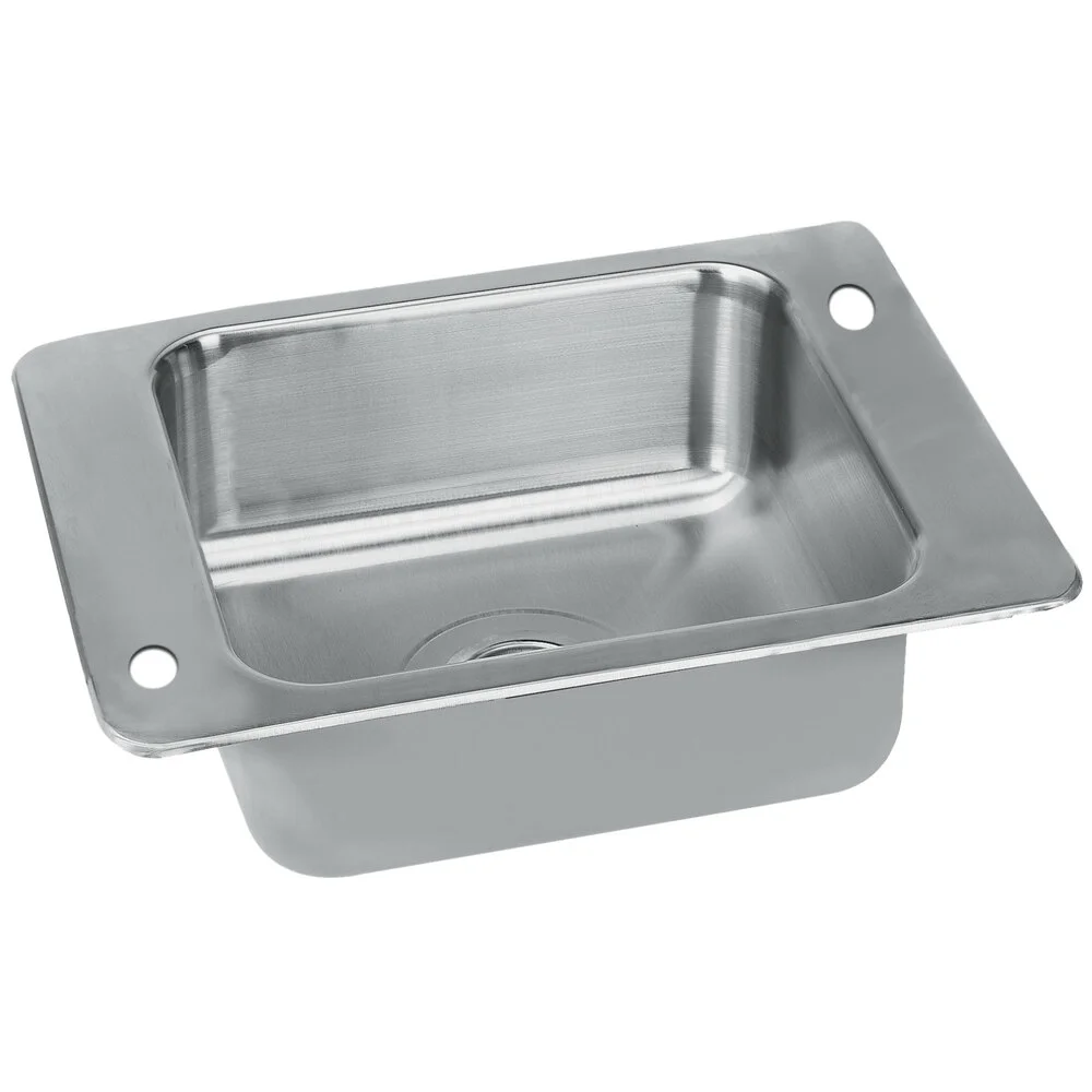 ADVANCE TABCO SCH-1-2317 Classroom Sink, Self Rimming Drop In Style, 1-Cpt., 16 X 14 Inch | CD7YDG