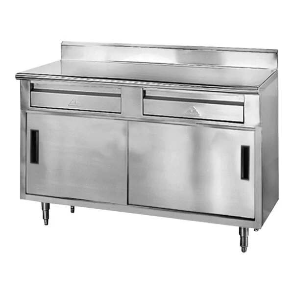 ADVANCE TABCO SDRC-305 Storage Cabinet, 60 X 30 Inch Size 14 Ga Ss Top | CD7YEC