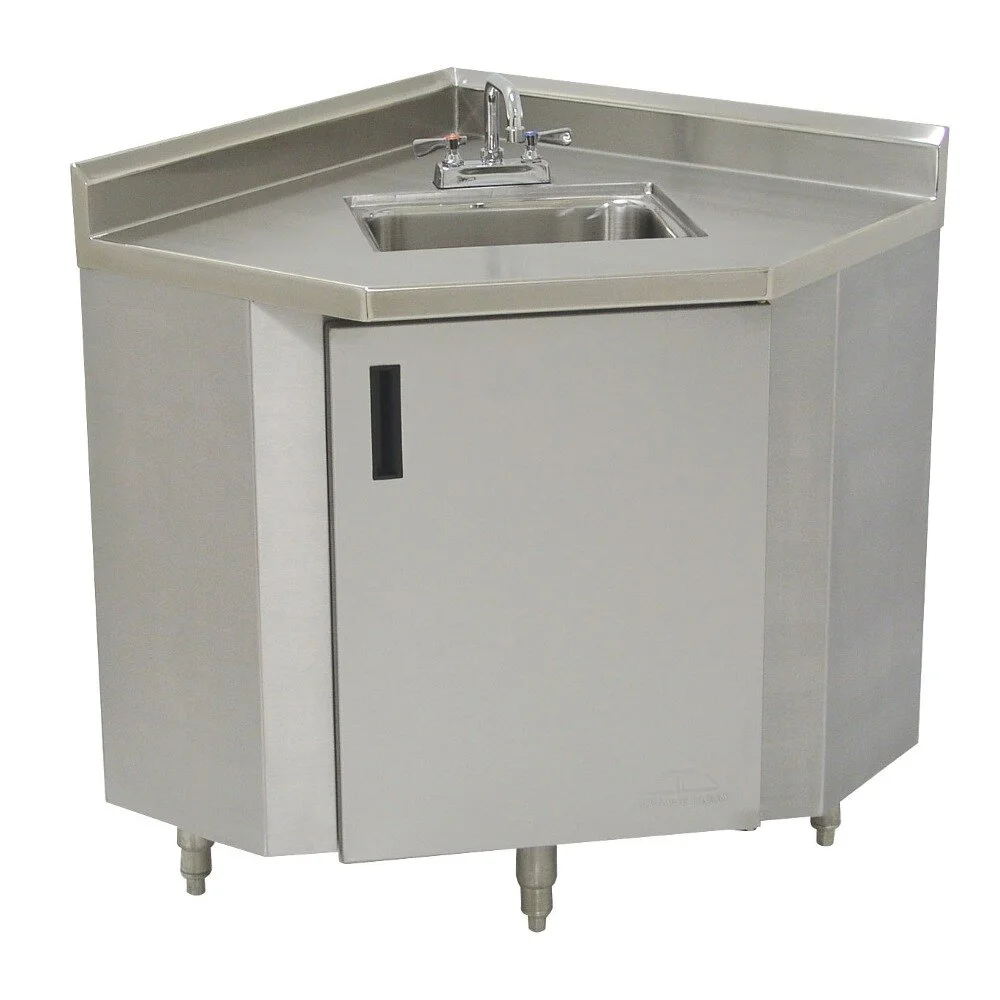 ADVANCE TABCO SHK-1735 Sink Cabinet, Corner Design, 14 X 10 X 10 Inch D Sink | CD7YGQ