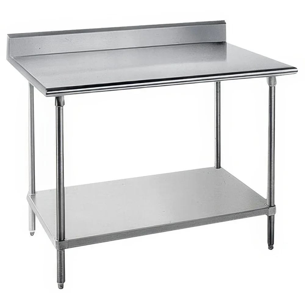 ADVANCE TABCO SKG-304 Work Table, 48 X 30 Inch Size 16 Ga 430 Ss Top | CD7YHU