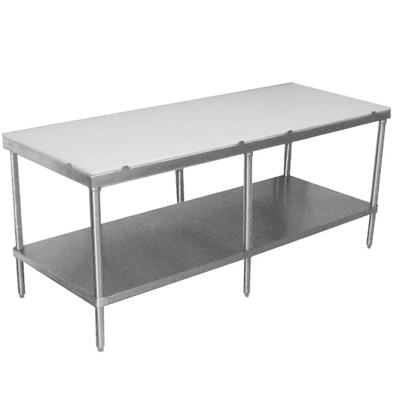 ADVANCE TABCO SPT-3010 Poly-Top Work Table, 120 X 30 Inch Size 5/8 Inch Thick Poly-Vance Top | CD7YMV