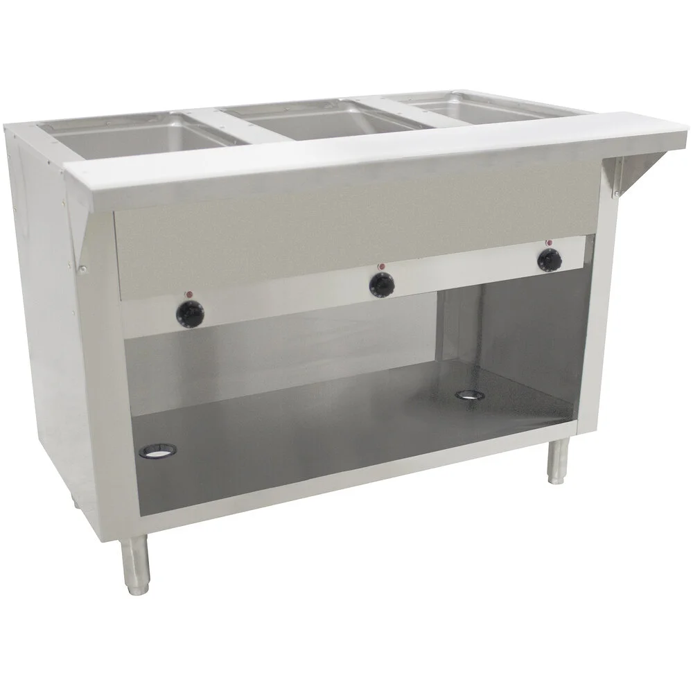 ADVANCE TABCO SW-3E-240-BS Hot Food Table, Electric, 47-1/8 X 30-5/8 X 34-1/8 Inch Size | CD7ZAL